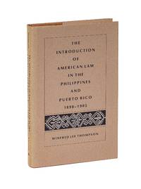 The Introduction of American Law in the Philippines and Puerto Rico,.