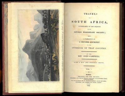 Travels in Sout Africa, undertaken at the request of The London Missionary Society ; being a narrative of a second journey in the interior of that country. By the Rev. (...). With a map and coloured prints. I-II. (photo 2)