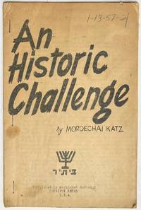 image of An historic challenge
