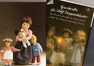 Garderobe für Stoff-Puppenkinder. Eine…