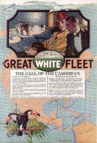 Original 1916 Great White Fleet and Community Plate Full Page Color  Advertisements