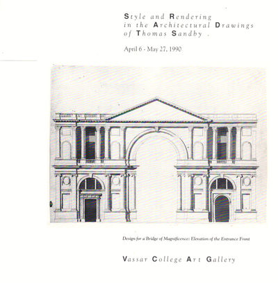 Style and Rendering in the Architectural Drawings of Thomas Sandby