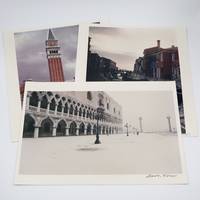 Group of 8 large color photographs of Venice