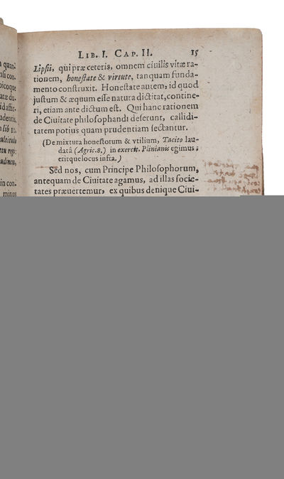 Institutiones politicae. Accesserunt dissertationes politicae ad selecta veterum Historiarum loca et libellus memorialis ethicus. Editio secunda (+) Notitia S.R. Imperii complures ante annos, ad usum privatum academicae institutionis, per titulos memo... (photo 4)