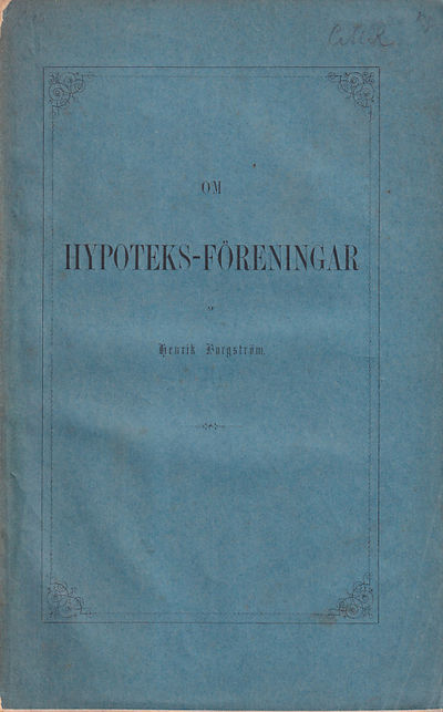 Om hypoteks-föreningar.