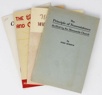 [Group of Four Pamphlets Detailing the Pacifist Positions of the Mennonite Church]