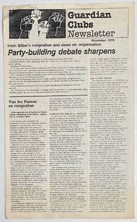 Guardian Clubs Newsletter. November 1978 - 