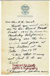Autograph Letter Signed