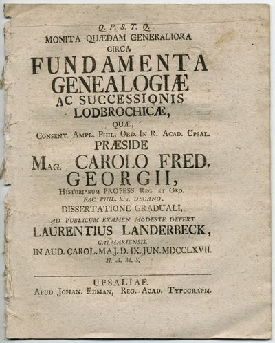 Monita quædam generaliora circa fundamenta…