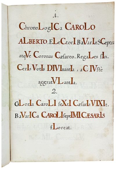 [Original Manuscript] Chronologica...; (photo 2)