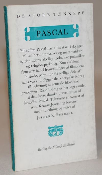 Pascal. De store tænkere.
