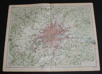 Map of London from the 1920 Times Atlas (Plate 25) by The Times and J. G. Bartholomew - 1920