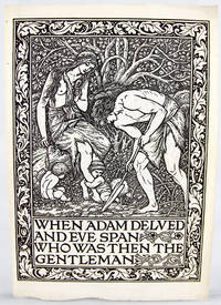 (Fine Printing). Ancoats Brotherhood Pamphlet by Alfred Lord and John Ruskin Tennyson - 1894 - from Bromer Booksellers (SKU: 30487)