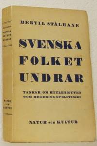 Svenska folket undrar... Tankar om Hitlermyten…