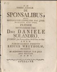 De sponsalibus, quas suffragante [...].