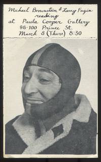 [Postcard invitation]: Michael Brownstein & Larry Fagin reading at Paula Cooper Gallery