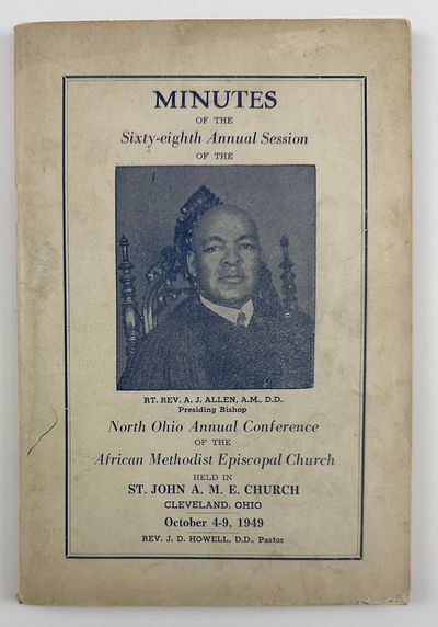 Minutes of the Sixty-Eighth Annual Session of the North Ohio Conference Branch of the African Methodist Episcopal Church...