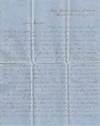 1857 – A letter describing a voyage from New York City to San Francisco, California to include crossing the Isthmus via the Panama Railroad from a young man, relocating from Maine with his mother and siblings to join their father, a federal construction supervisor at Vallejo
