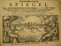 Oost ende West-Indische spiegel der 2 leste navigatien, ghedaen inden jaeren 1614.15.16.17 ende 18. daer in vertoont woort in wat gestalt Joris van Speilbergen door de Magellanes de werelt rontom geseylt heeft, met eenighe battalien so te water als te lant, ende 2 historien de een van Oost ende de ander van West-Indien, het ghetal der forten, soldaten, schepen. ende gheschut. Met de Australische navigatien, van Jacob le Maire, die int suyden door een nieuwe Streat ghepasseert is, met veel wonders so landen, volcken, ende natien, haer ontmoet zijn ... by SPILBERGEN, Joris van & Jacob LE MAIRE