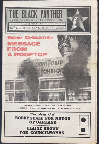 The Black Panther Intercommunal News Service. Vol. IX no 14 (Saturday, January 20, 1973)