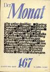 DER MONAT EINE INTERNATIONALE ZEITSCHRIFT, AUGUST 1962