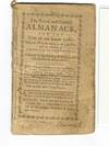 THE TOWN AND COUNTRY ALMANACK, FOR THE YEAR OF OUR LORD 1787