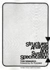  	 Structured Analysis and System Specification