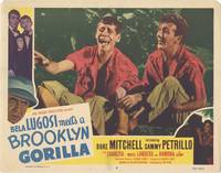 Bela Lugosi Meets a Brooklyn Gorilla (Original lobby card for the 1952 film)