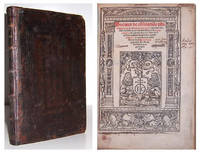 Boetius de consolatione philosophica &amp; de disciplina Scholarium. Additum est Carmen iuvenile Sulpitti. by BOETHIUS, Anicius Manlius - 1515