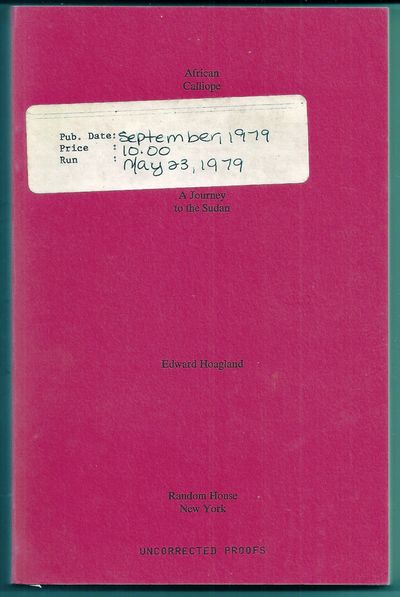 New York: Random House, (1979). First Edition. Wraps. Publisher's sticker on front cover and author'...