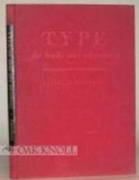image of Type for Books and Advertising