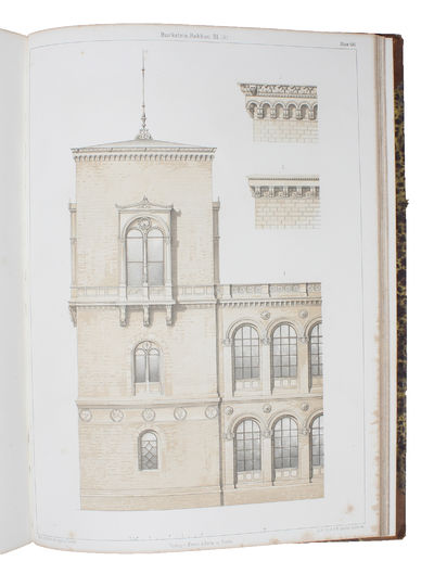 Systematische Darstellung der Bau-Constructionen. Für den Unterricht and der Königlichen Bau=Akademie zu Berlin, bearbeitet von A.E.Fleischinger und W.A. Becker. Theil I: Die Maurerwerks=oder Stein=Constructionen. (photo 2)