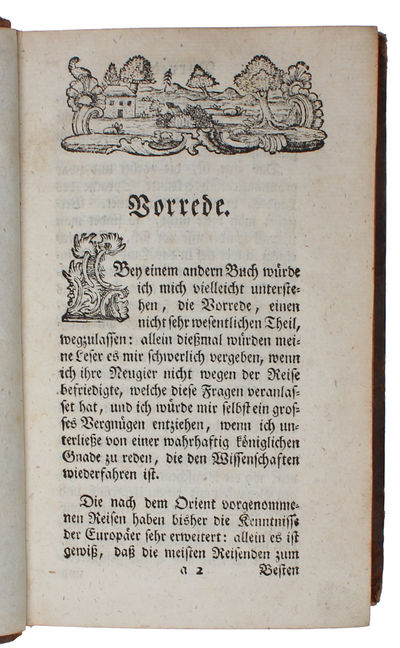 Fragen an eine Gesellschaft Gelehrter Männer, die auf Befehl Ihro Majestät des Königes von Dännemark nach Arabien reisen. - [THE HANDBOOK OF NIEBUHR'S ARABIA-EXPEDITION] (photo 5)