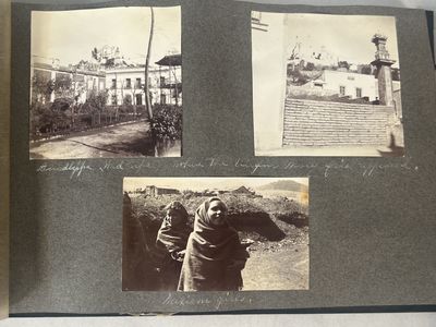  Vernacular album of a trip to Mexico and California in 1906-1908. 179 silver gelatin and sepia phot...