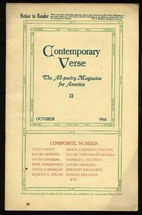 Contemporary Verse: October 1918