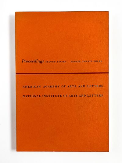 PROCEEDINGS: Second Series, Number Twenty-Three