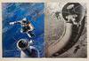 [RUSSIAN FUTURIST SPACE FANTASIES 1972]. Kosmicheskie Dali ("Space in the Future" or "Space Distances")