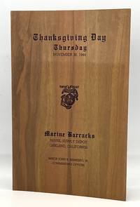 [THANKSGIVING] [MENU] [ARMED FORCES] Thanksgiving Day, Thursday - November 30, 1944