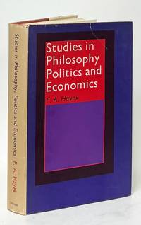 Studies in Philosophy, Politics and Economics