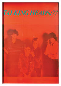 cover of Talking Heads 77 (Original tour poster for the band's first UK tour in 1977)