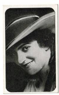 image of An Original 1917 Kromo Gravure Photo Card of the Movie Star Helen Holmes