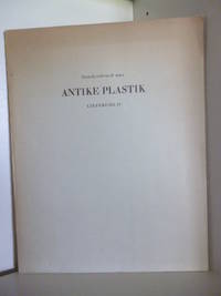 Sonderdruck aus Antike Plastik. Lieferung IV. Seite 67 bis 69. Tafeln 36-38.