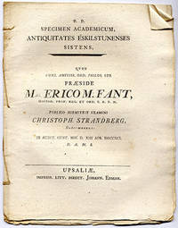 Specimen academicum, antiquitates Eskilstunenses…