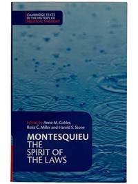The Spirit of the Laws Cambridge Texts in the History of Political Thought
