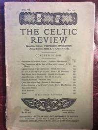 A New Solution Of The Fairy Problem David MacRitchie The Celtic Review Vol. Vl. No. 22, October 15, 1909 by David MacRitchie Editor Prof.Mackinnon & Miss E.C.Carmichael - Paperback - First Edition - 1909 - from Three Geese In Flight Celtic Books (SKU: ABE-249814)