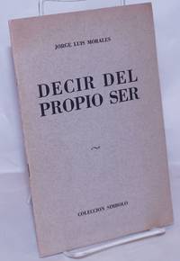 Decir del Propio Ser