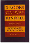 3 Books: Body Rags. Mortal Acts, Mortal Wounds. The Past.