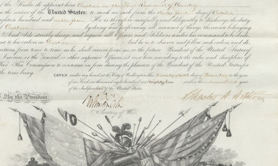 President Chester A. Arthur Appoints a Civil War Signal Corpsman a Captain in the Cavalry