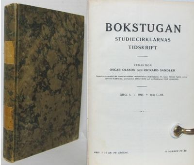 Bokstugan. Studiecirklarnas tidskrift. Årg. 6.…