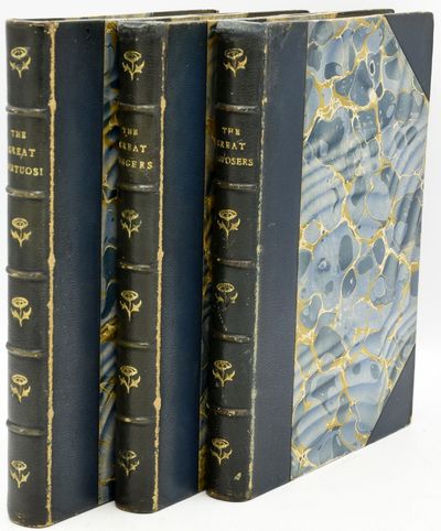 [BINDINGS] [MUSIC] THE WORLD OF MUSIC. THE GREAT COMPOSERS; THE GREAT VIRTUOSI; THE GREAT SINGERS (3 VOLUMES]